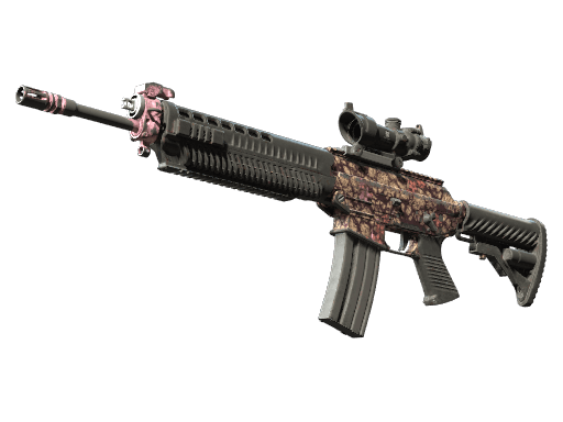 Souvenir SG 553 | Desert Blossom (Battle-Scarred)