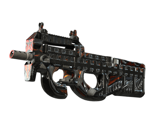 StatTrak™ P90 | Vent Rush (Battle-Scarred)