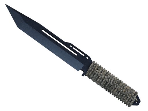 ★ Paracord Knife | Blue Steel (Battle-Scarred)