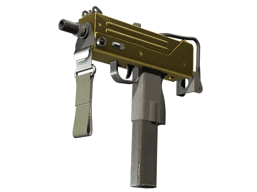 Souvenir MAC-10 | Gold Brick (Minimal Wear)