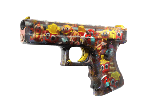 StatTrak™ Glock-18 | Snack Attack (Well-Worn)