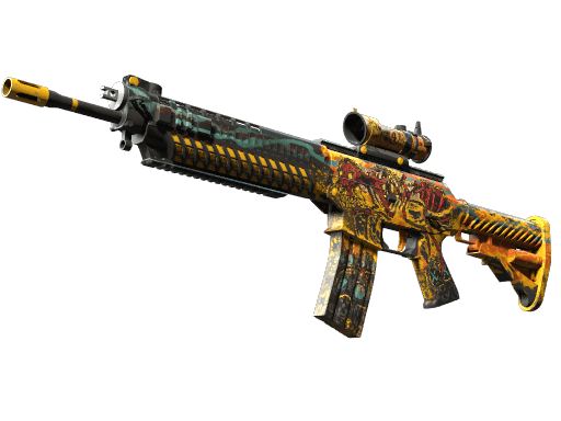 StatTrak™ SG 553 | Colony IV (Minimal Wear)