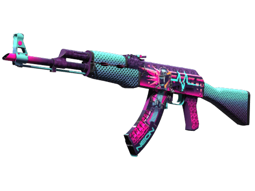 StatTrak™ AK-47 | Neon Rider (Factory New)