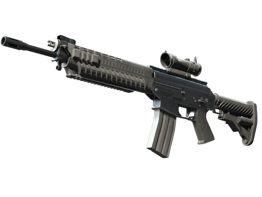 Souvenir SG 553 | Damascus Steel (Minimal Wear)