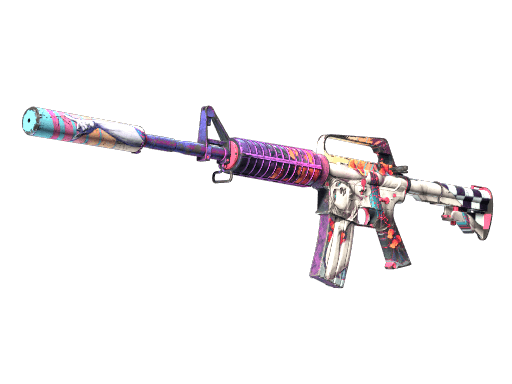 StatTrak™ M4A1-S | Vaporwave (Well-Worn)