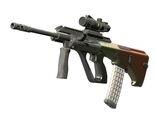 AUG | Amber Fade (Well-Worn)
