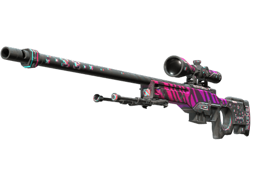 StatTrak™ AWP | Chromatic Aberration (Well-Worn)