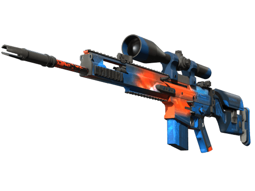 StatTrak™ SCAR-20 | Cardiac (Well-Worn)