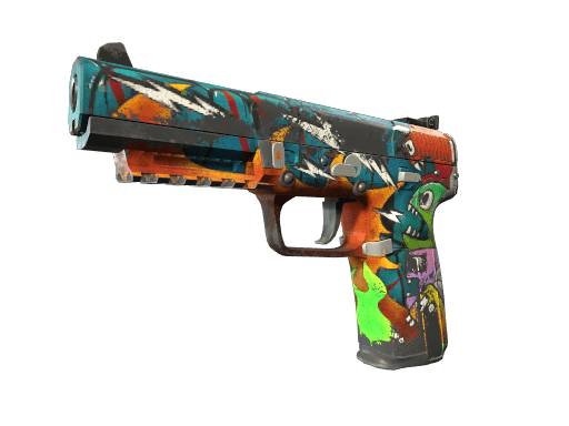 Five-SeveN | Angry Mob (Battle-Scarred)