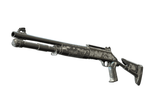 Souvenir XM1014 | Blue Tire (Battle-Scarred)