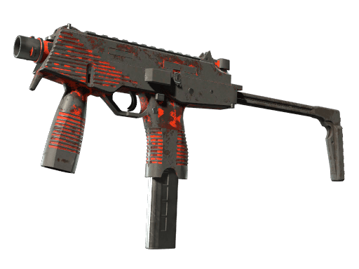 Souvenir MP9 | Setting Sun (Battle-Scarred)