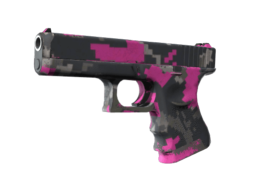 Glock-18 | Pink DDPAT (Well-Worn)