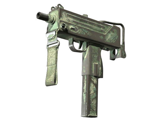 MAC-10 | Surfwood (Battle-Scarred)