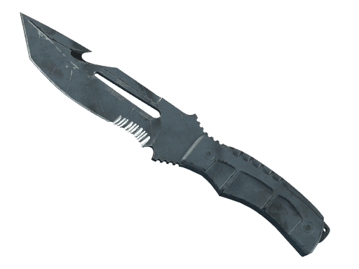 ★ StatTrak™ Survival Knife | Night Stripe (Battle-Scarred)