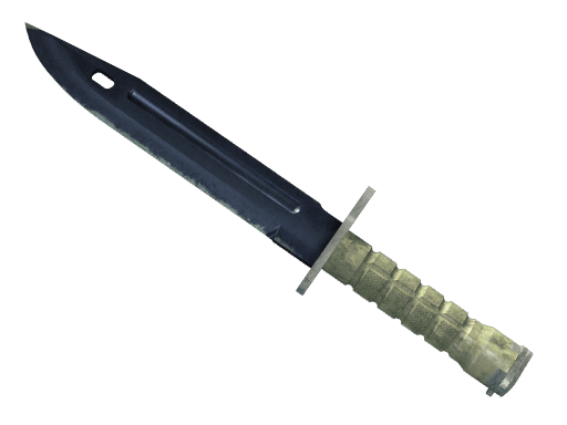 ★ StatTrak™ Bayonet | Blue Steel (Battle-Scarred)