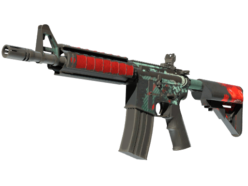 M4A4 | Bullet Rain (Battle-Scarred)