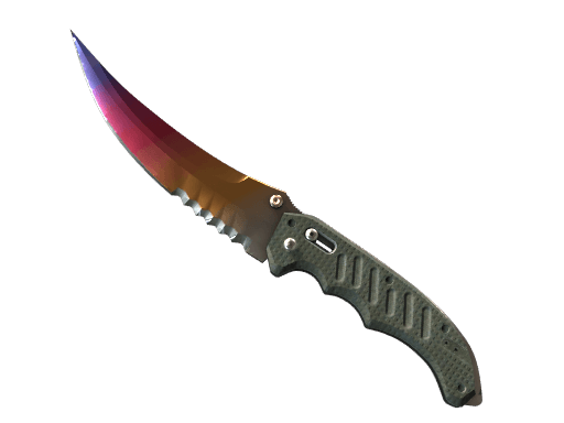 ★ StatTrak™ Flip Knife | Fade (Minimal Wear)