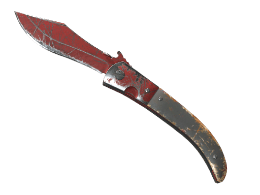 ★ StatTrak™ Navaja Knife | Crimson Web (Battle-Scarred)