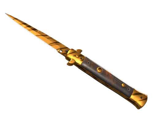 ★ StatTrak™ Stiletto Knife | Tiger Tooth (Minimal Wear)