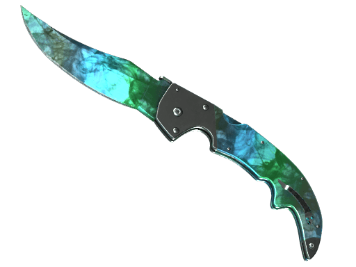 ★ StatTrak™ Falchion Knife | Gamma Doppler (Minimal Wear)