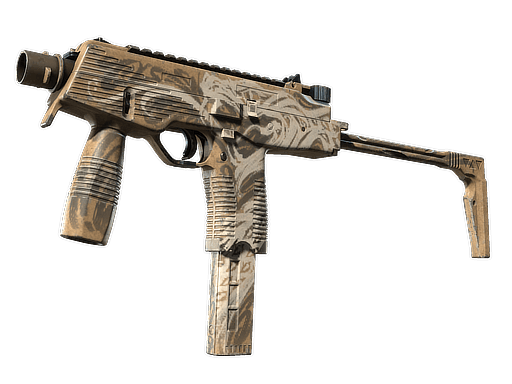 MP9 | Dune Asp (Well-Worn)
